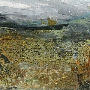 sold - Original Tiny Landscape Painting, Miniature Art - Magical Land 12